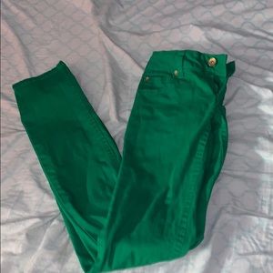Zanadi Women's Green Jeans